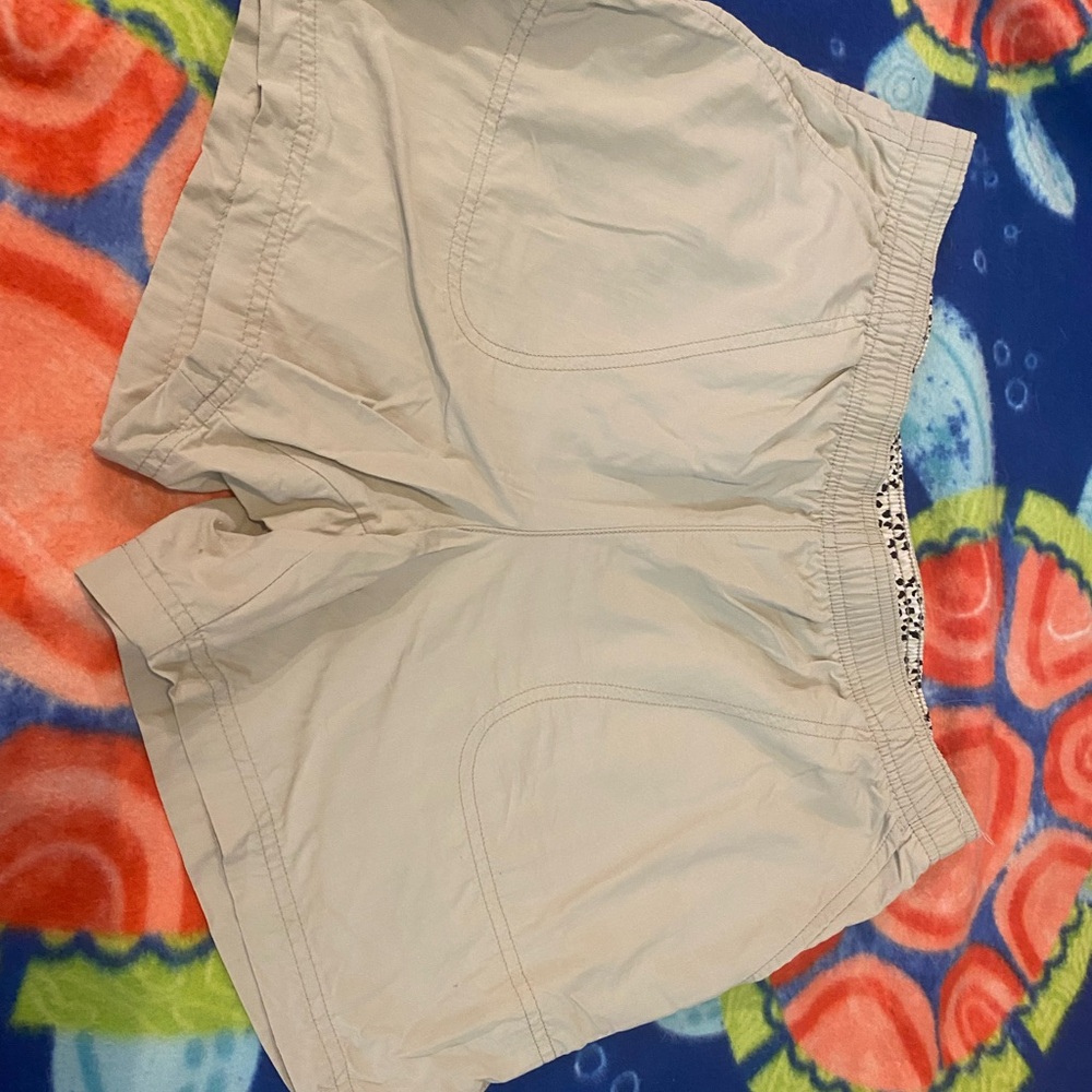 Columbia Tan Athletic Shorts